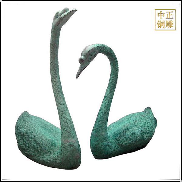 青銅天鵝雕塑.jpg 青銅天鵝雕塑.jpg