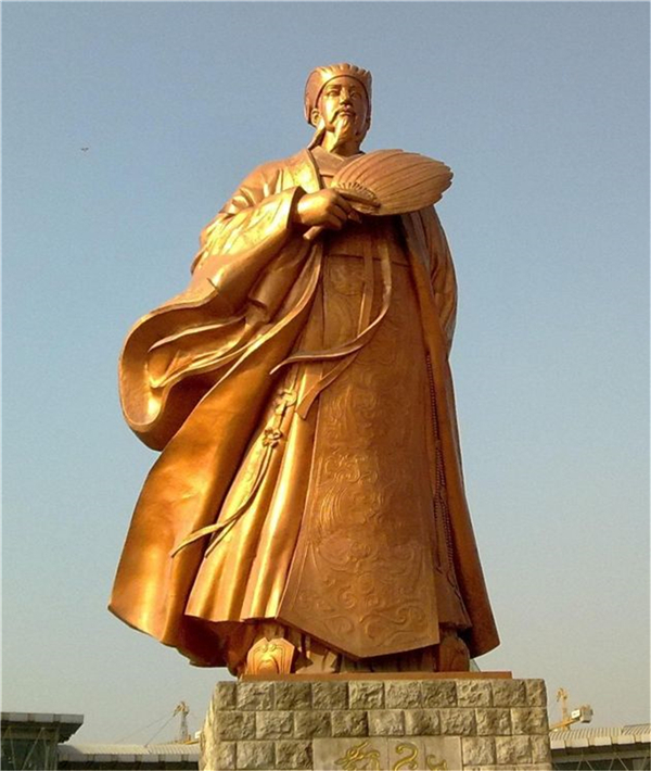 廣場諸葛亮雕塑.jpg 廣場諸葛亮雕塑.jpg