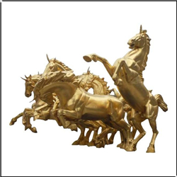 貼金群馬雕塑 貼金群馬雕塑