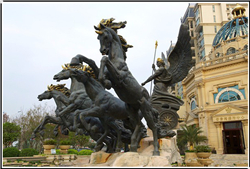 阿波羅戰車八駿銅馬雕塑 阿波羅戰車八駿銅馬雕塑