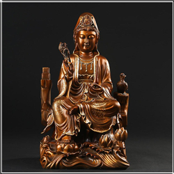 觀音菩薩銅佛像 觀音菩薩銅佛像