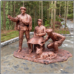 紅軍人物銅雕塑 紅軍人物銅雕塑