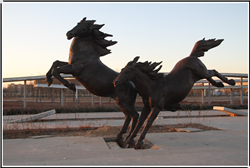 城市銅馬雕塑 城市銅馬雕塑