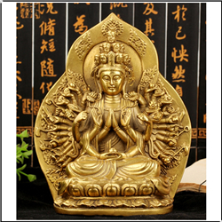 黃銅千手觀音銅像 黃銅千手觀音銅像