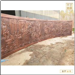 室外大型廣場(chǎng)銅浮雕