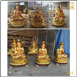 彩繪觀音菩薩佛像 彩繪觀音菩薩佛像