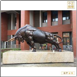 景觀銅雕牛擺件 景觀銅雕牛擺件