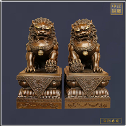 故宮銅獅子定制 故宮銅獅子定制