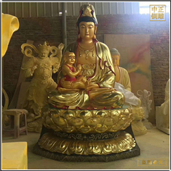 大型送子觀音銅像 大型送子觀音銅像