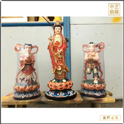 大型鑄銅觀音菩薩銅雕塑 大型鑄銅觀音菩薩銅雕塑