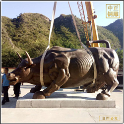 大號商業街步行街銅牛雕塑 大號商業街步行街銅牛雕塑