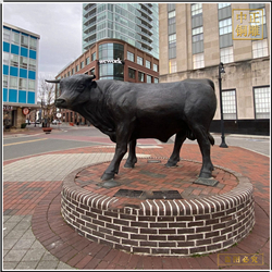 青銅牛雕塑 青銅牛雕塑