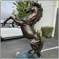 門口銅馬雕塑擺件 門口銅馬雕塑擺件