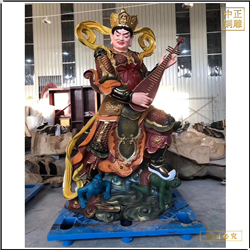 1米3站四大天王銅佛像鑄造 1米3站四大天王銅佛像鑄造