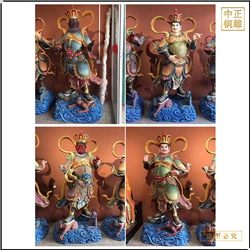 6米鑄銅四大天王佛像廠 6米鑄銅四大天王佛像廠