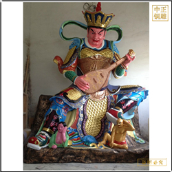 2米青銅四大天王佛像定制 2米青銅四大天王佛像定制