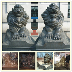 廠(chǎng)家批發(fā)銅獅子 廠(chǎng)家批發(fā)銅獅子